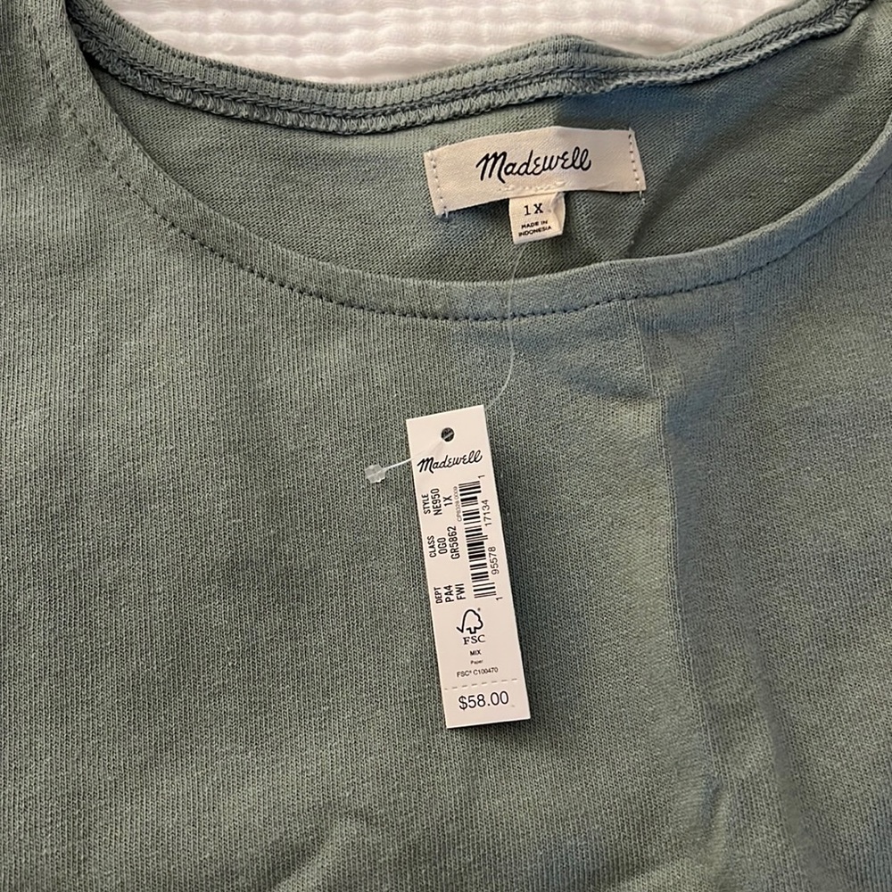 Madewell tshirt dress!